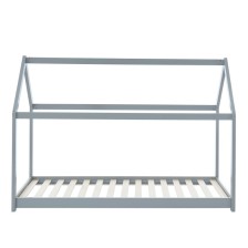 Lit Cabane Royaume Des Rêves Gris 90x190 cm - Laïba Kids Lit Cabane Royaume Des Rêves Gris 90x190 cm - Laïba Kids