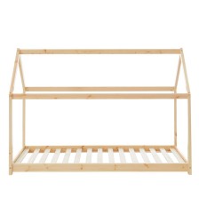 Lit Cabane Royaume Des Rêves Beige 90x190 cm - Laïba Kids Lit Cabane Royaume Des Rêves Beige 90x190 cm - Laïba Kids