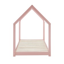 Lit Cabane Royaume Des Rêves Rose 90x190 cm - Laïba Kids Lit Cabane Royaume Des Rêves Rose 90x190 cm - Laïba Kids