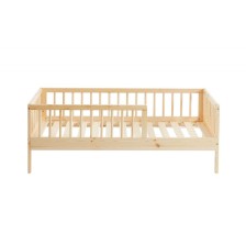 Lit Enfant Nid Douillet Pin Massif Beige 70x140 - Laïba Kids Lit Enfant Nid Douillet Pin Massif Beige 70x140 - Laïba Kids