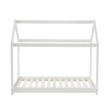 Lit Cabane des Rêveries Blanc 70x140 Sommier Inclus - Laïba Kids Lit Cabane des Rêveries Blanc 70x140 Sommier Inclus - Laïba Kids