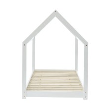 Lit Cabane des Rêveries Blanc 70x140 Sommier Inclus - Laïba Kids Lit Cabane des Rêveries Blanc 70x140 Sommier Inclus - Laïba Kids