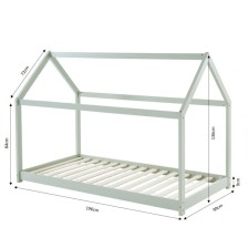 Lit Cabane Royaume Des Rêves 90x190 cm Vert - Laïba Kids Lit Cabane Royaume Des Rêves 90x190 cm Vert - Laïba Kids