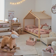 Lit Tente Nuage Magique Beige 90x190 cm - Laïba Kids Lit Tente Nuage Magique Beige 90x190 cm - Laïba Kids