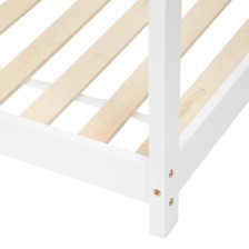 Lit Cabane Fenêtre Maison Du Bonheur Blanc 90x190 cm - Laïba Kids Lit Cabane Fenêtre Maison Du Bonheur Blanc 90x190 cm - Laïba Kids