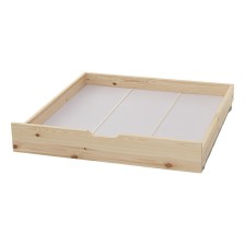 Lit cabane avec 2 tiroirs Cocon Doux Beige 90x190 cm - Laïba Kids Lit cabane avec 2 tiroirs Cocon Doux Beige 90x190 cm - Laïba Kids