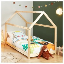 Lit Cabane Royaume Des Rêves Beige 90x190 cm - Laïba Kids Lit Cabane Royaume Des Rêves Beige 90x190 cm - Laïba Kids