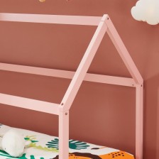 Lit Cabane Royaume Des Rêves Rose 90x190 cm - Laïba Kids Lit Cabane Royaume Des Rêves Rose 90x190 cm - Laïba Kids