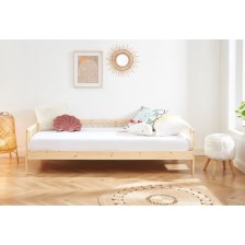 Lit Enfant Nid Douillet Pin Massif Beige 70x140 - Laïba Kids Lit Enfant Nid Douillet Pin Massif Beige 70x140 - Laïba Kids