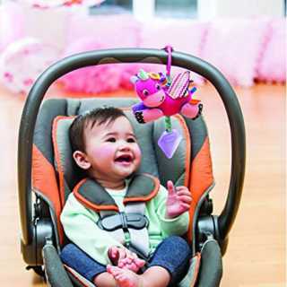 Jeux d'éveil Poney vibrant en peluche Infantino Rose