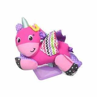 Jeux d'éveil Poney vibrant en peluche Infantino Rose